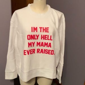 Daydream Nation Fleece Cropped Graphic Sweatshirt, size medium